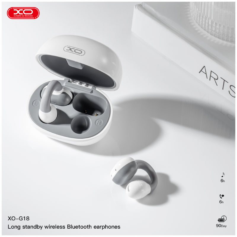 XO G18 TWS In-Ear Bluetooth Earphones - White