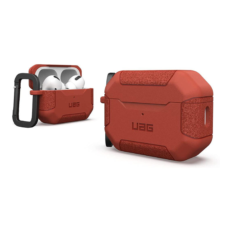 يو ايه جي  حافظة الكشافة ل ابل ايربودز برو 1 و2 - الصدأ 1 و2 - اكسسوارات > سماعات الرأس > الأغطية والحافظات