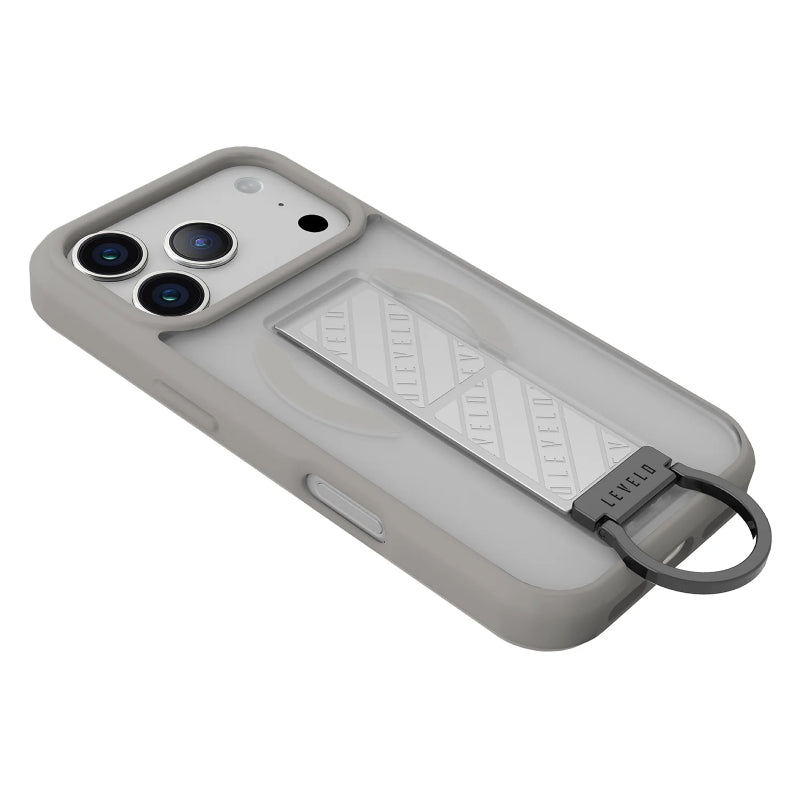 Levelo Morphix Clara MagSafe Case For Apple iPhone 18 Pro Max - Silver