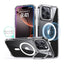 ESR Classic Hybrid Case with Stash Stand (HaloLock) Apple iPhone 16 Pro Max / Clear Accessories > Mobiles & Tablets >