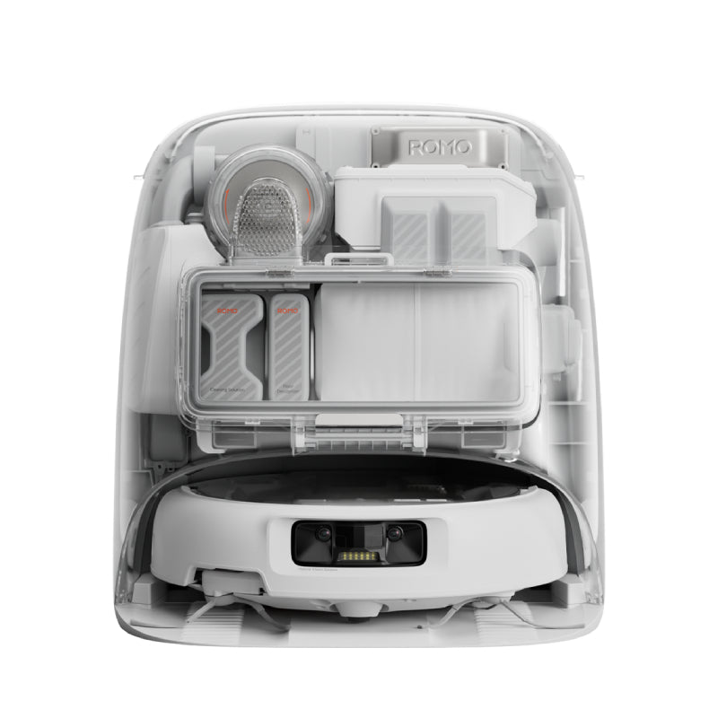 DJI ROMO P Robotic Vacuum Cleaner (Water Tank Version) - 25,000Pa / 260ml