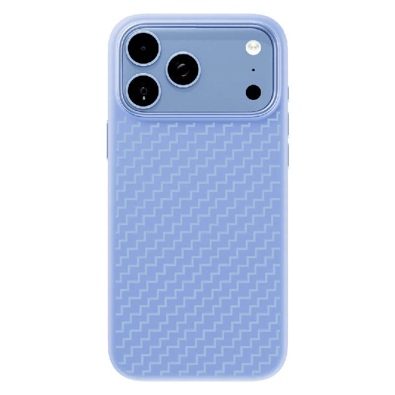 Levelo Fiora MagSafe Magnetic Silicone Case For Apple iPhone 18 Pro Max / Apple iPhone 17 Pro Max - Light Blue