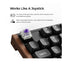 Keychron K10 HE Max 80% Wireless Mechanical Keyboard With Gateron Red Switch - (Arabic Layout)