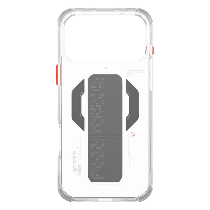 SKINARMA HAXA HAXA Mag-Charge مع مقبضحافظة لـ ابل ايفون 17 برو ماكس - شفاف اكسسوارات > هواتف  تابلت >