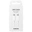 Samsung USB-C to USB-C Cable - 1.8 M / 5A / White