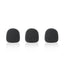 Saramonic SR-U9-WS3 Replacement Foam Windscreen For Lavaliers - Black / Pack Of 3