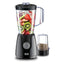 Black+Decker Blender With Grinder Mill Plus Extra Blender Jar - 400W / Black