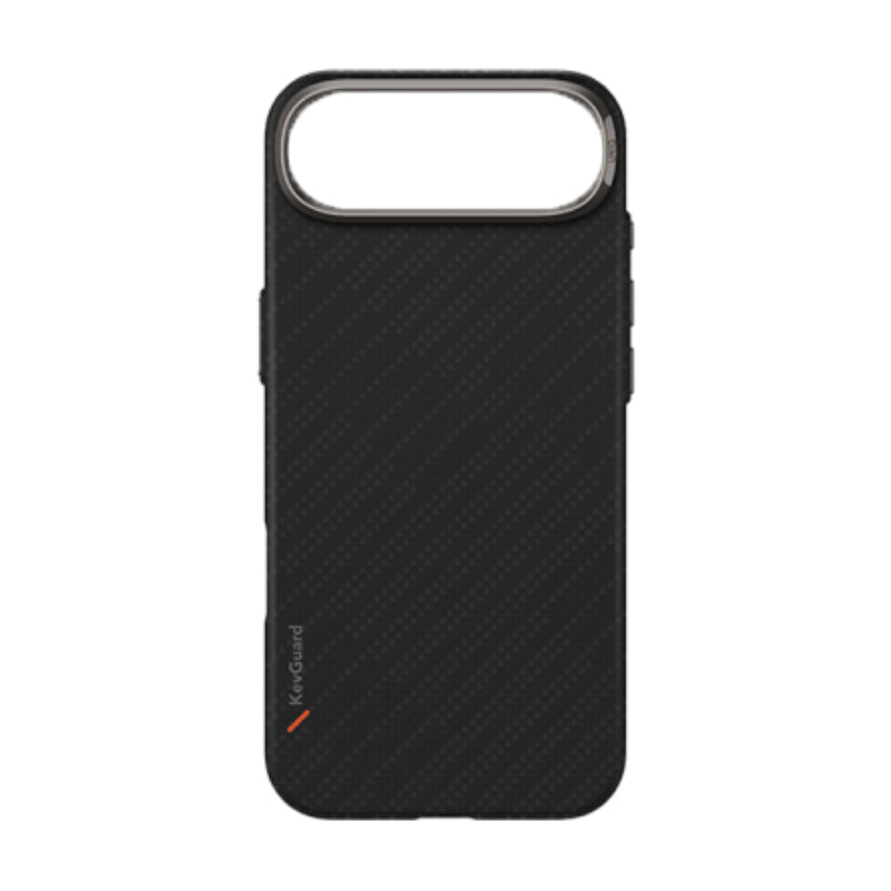 UNIQ Hybrid Keva Edge Magclick Charging Case for Apple iPhone Air - Carbon Black