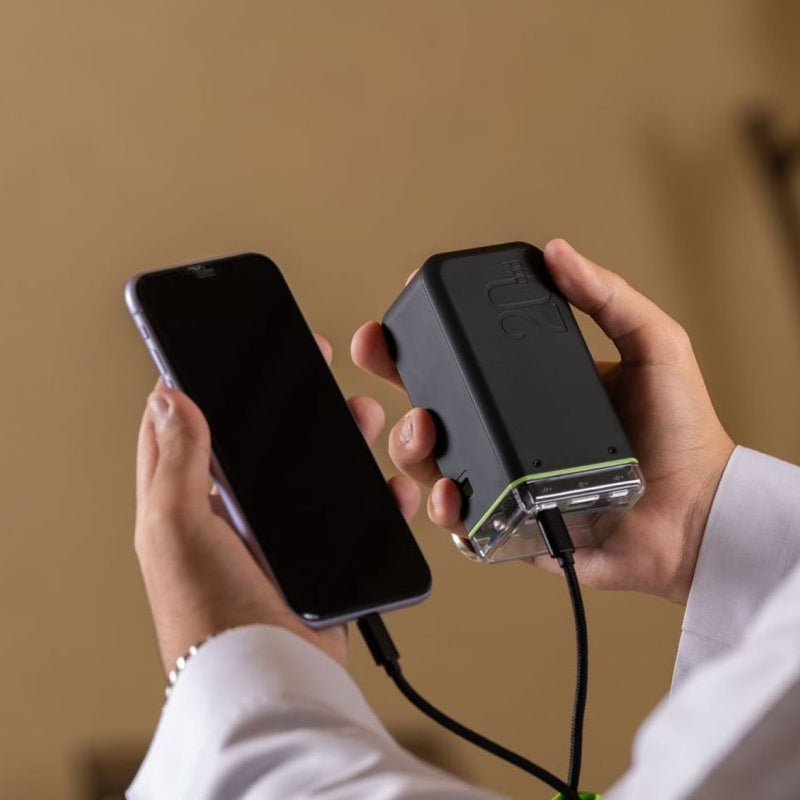 GOUI Beast Power Bank - 20,000mAh / 65W / USB-A / USB-C / Black