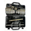 Adjustable Chrome 30KG Dumbbell Set with Barbell Connector