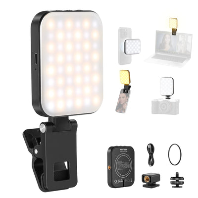 NEEWER BASICS BL48B Rechargeable Magnetic Selfie Light - 1000mAh / 2.5W