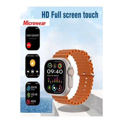 Microwear Active Pro Smart Watch Ultra - 2.2inch AMOLED / Bluetooth Smart Watches