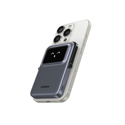 UGREEN Uno Magnetic Wireless Power Bank - 5000mAh / 7.5W / USB-C / Black