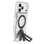 Levelo SPIRA MagSafe Clear Grip Case For Apple iPhone 18 Pro - Black