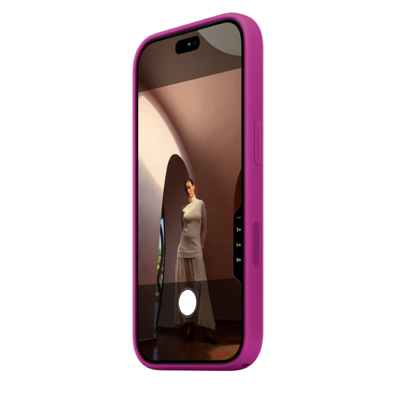 Apple iPhone 18 Pro Silicone MagSafe Case - Magenta
