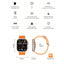 Microwear Active Pro Smart Watch Ultra - 2.2inch AMOLED / Bluetooth