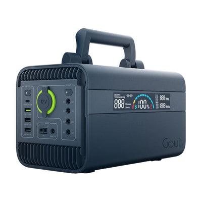GOUI Beast Power Station - 600W / USB-A / USB-C / Black