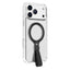 Levelo SPIRA MagSafe Clear Grip Case For Apple iPhone 18 Pro - Black