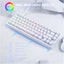 ATTACK SHARK X68 HE Wired Mode RGB Gaming Rapid Trigger Keyboard With Magnetic Switch - White