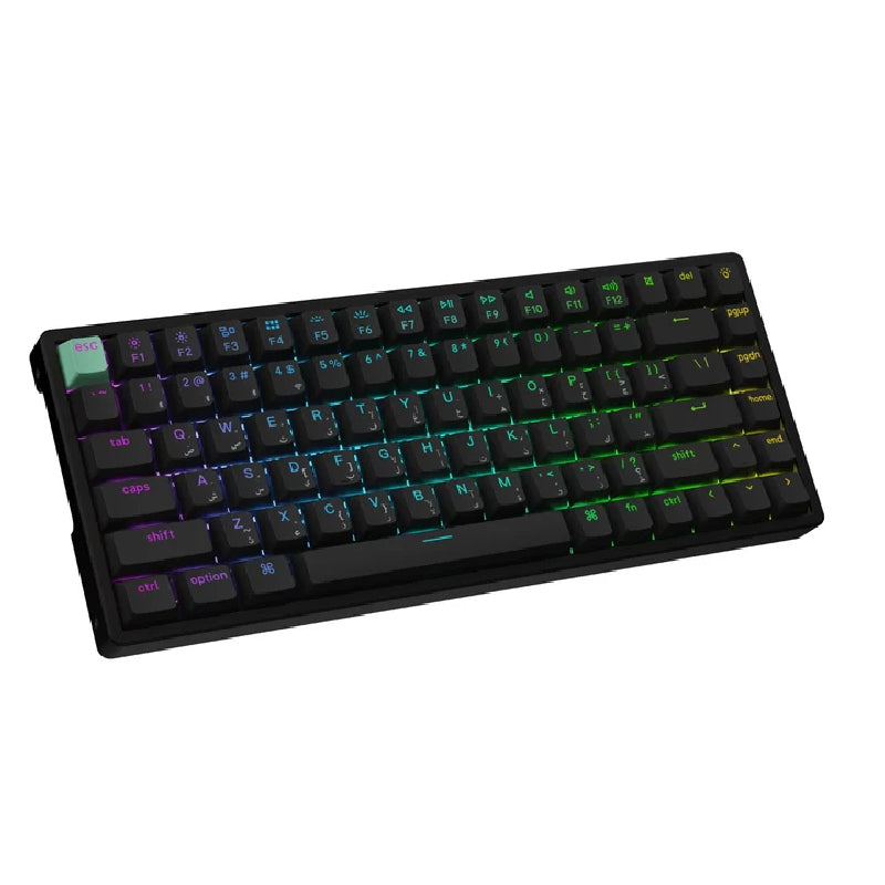 Keychron K2 HE RGB Wireless Mechanical Gaming Keyboard With Magnetic Switch - Arabic layout / Black