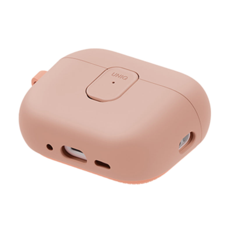 UNIQ Clyde Lock Case for Apple Airpods Pro 3rd Gen - Light Pink/Crepe Pink