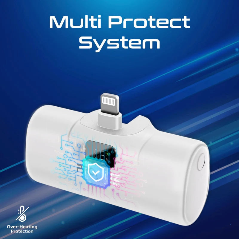 PROMATE PowerUp-i Ultra-Compact Power Bank - 20W / Lightning / White