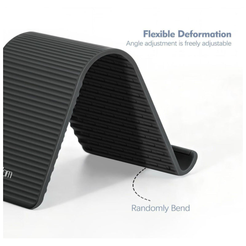 Earldom ET-EH361 Flexible Silicone Phone Stand - Black