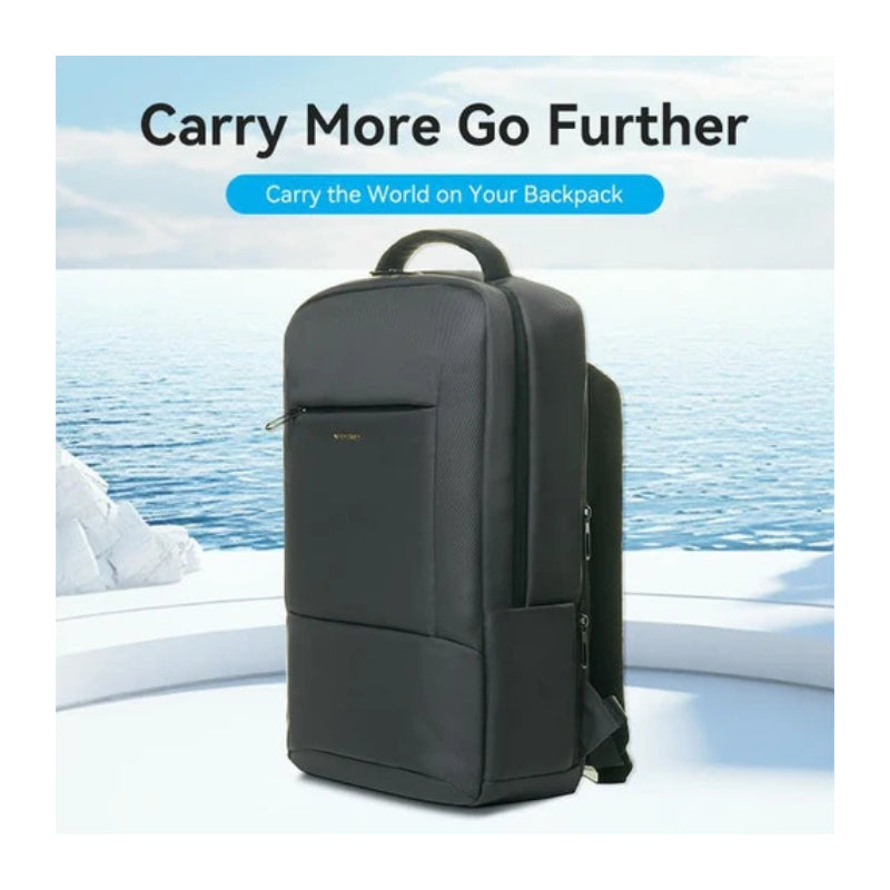 Vention KRSBO Water-Repellent Laptop Backpack - Up to 17.3" / Dark Grey