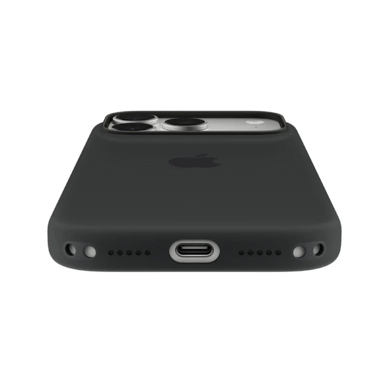 Apple iPhone 18 Pro - 256GB / Glacier / 5G / 6.3" / Middle East Version + Apple iPhone 18 Pro Silicone MagSafe Case - Navy Blue + Apple iPhone FineWoven MagSafe Wallet - Black - Bundle Offer