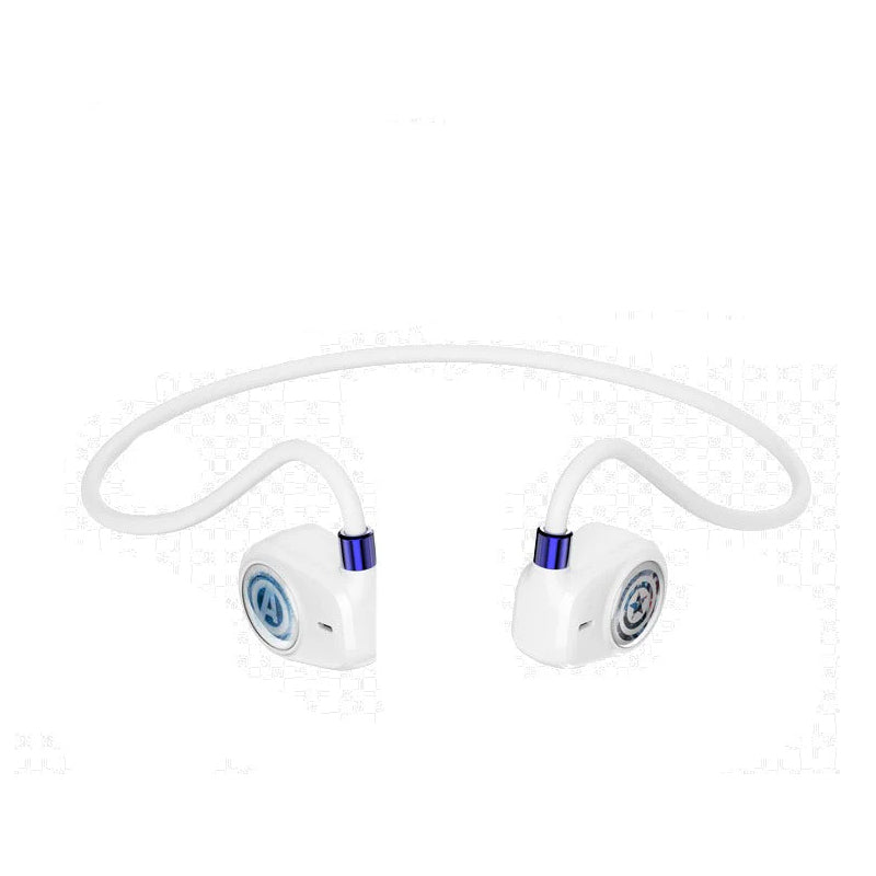 Disney QS-Q2 Bluetooth Wireless Sport headphones - White