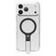 Levelo SPIRA MagSafe Clear Grip Case For Apple iPhone 18 Pro Max - Silver