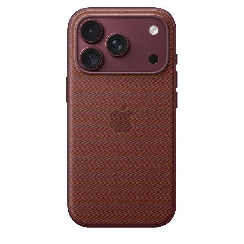 Apple iPhone 18 Pro - 1TB / Glacier / 5G / 6.3" / Middle East Version + Apple iPhone 18 Pro TechWoven MagSafe Case - Burgundy + Apple iPhone FineWoven MagSafe Wallet - Dark Olive - Bundle Offer