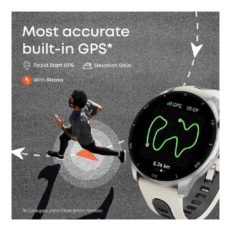 TITAN Celestor Smart Watch - 1.43’’AMOLED / Bluetooth / Black Smart Watches