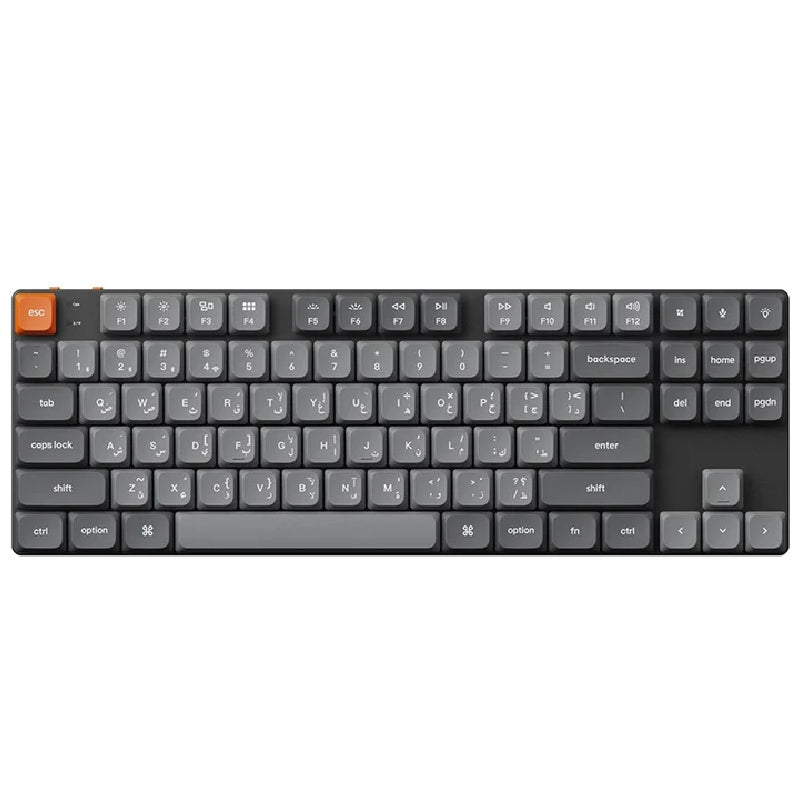 Keychron K1 Max TKL RGB Backlight Hot Swappable QMK/VIA Wireless Mechanical Gaming Keyboard - Black