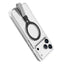Levelo SPIRA MagSafe Clear Grip Case For Apple iPhone 18 Pro Max - Silver