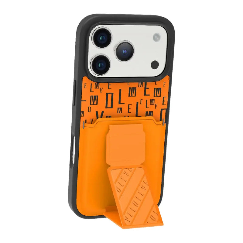 حافظة  بطاقات ليفلو مورفيكس جريبستاند حافظة مع حامل بطاقة ليفلو مورفيكس حافظة مع حامل بطاقة ابل ايفون 17 - شروق برو  برتقالي اكسسوارات > هواتف  تابلت & تابلت