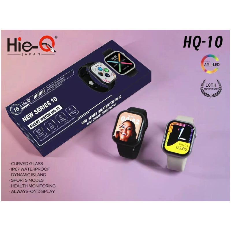 هاي كيو إتش كيو الإصدار 10 ساعة ذكية ذكي ساعات