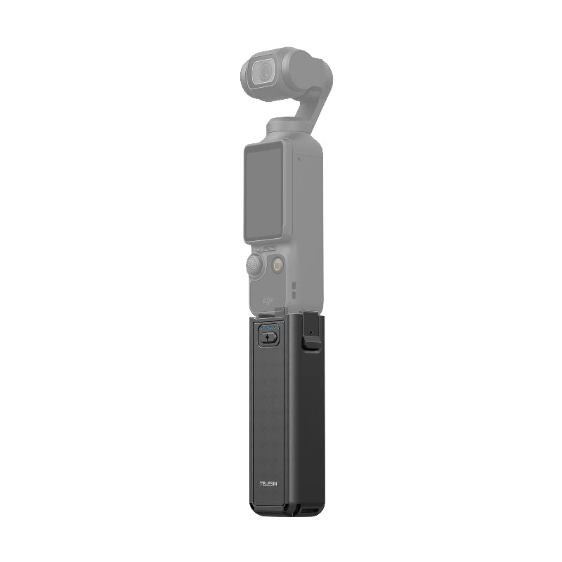 TELESIN Battery Handle for DJI Osmo Pocket 4P/4/3 - Black