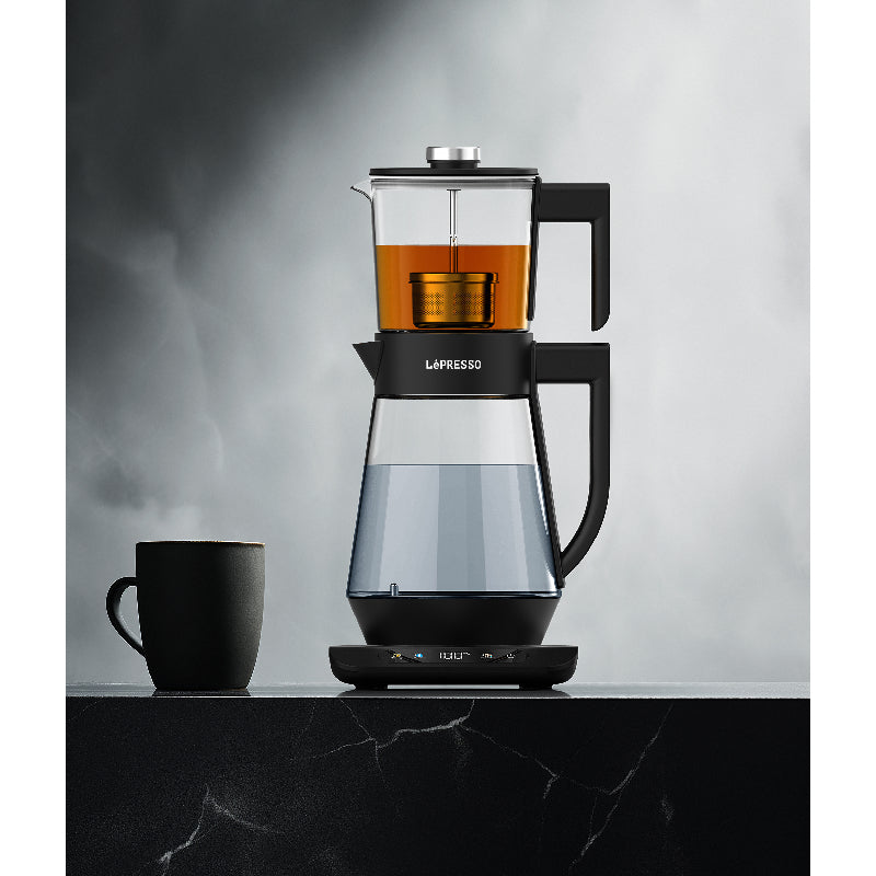 LePresso Brewlume Tea Brewer - 1.6L+0.8L / 1500W / Black