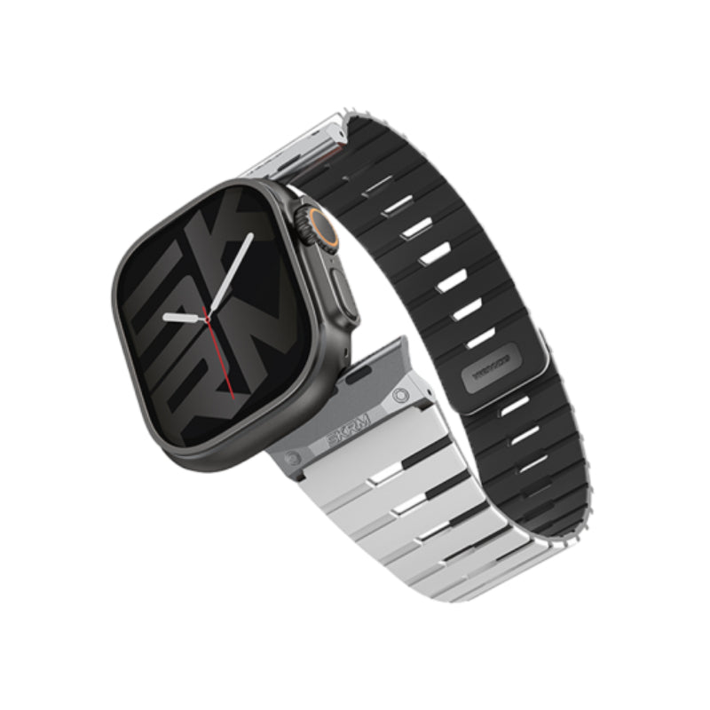 SKINARMA Gemini Magnetic Watch Strap - Apple Watch 44/45/46/49 mm / Chalk Accessories > Smart Watches > Straps
