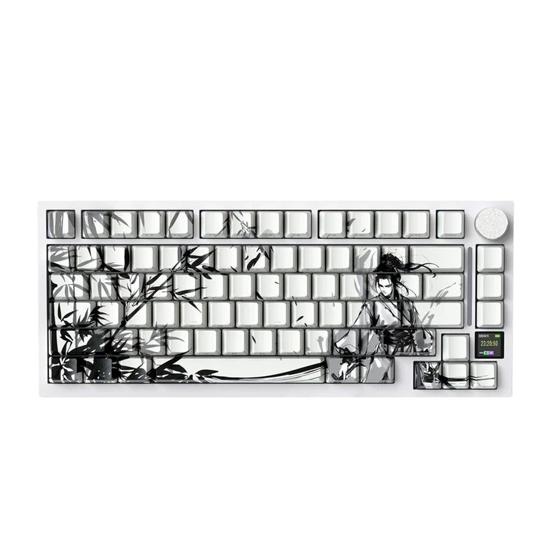 ATTACK SHARK X820 Ultra Tri Mode Wireless RGB Mechanical Gaming Keyboard Gift Switch - Dark Warrior