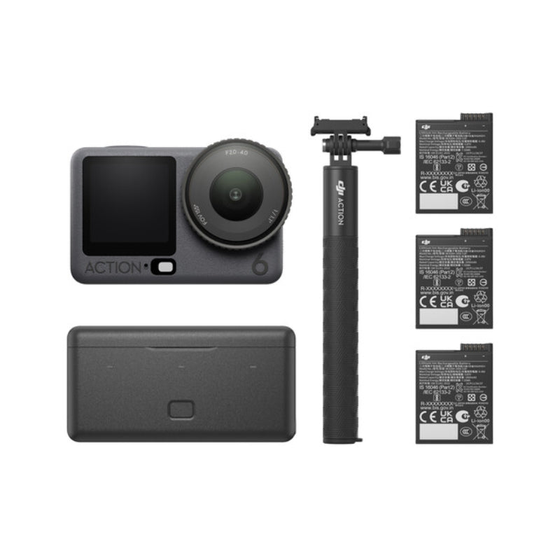مجموعة DJI Osmo Action 6 للمغامرات