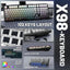 ATTACK SHARK X98 Tri Mode RGB Gaming Keyboard With Strawberry Switch - Moonlit Night