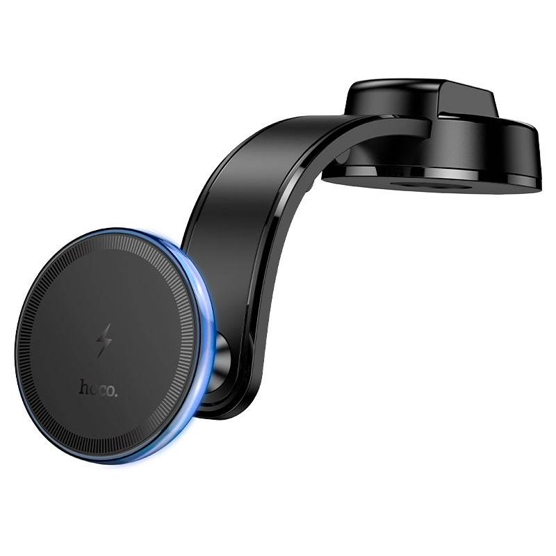 Hoco Car Wireless Charger “HW25 Neon” for Dashboard - Black