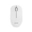 Porodo 2.4G Wireless and Bluetooth Rechargeable Mouse DPI 1200 - White