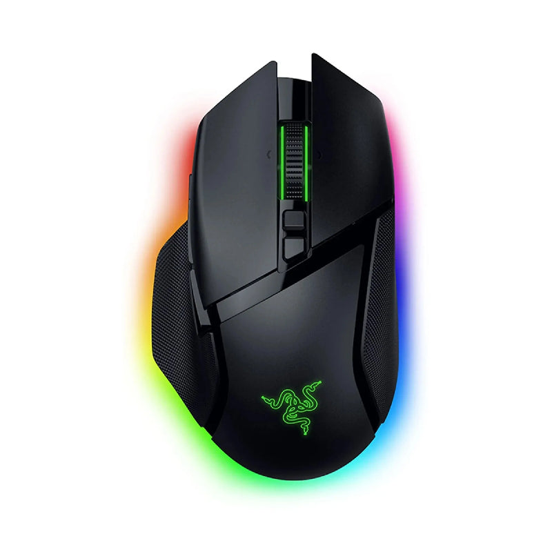 Razer Basilisk V3 Pro Fully Customizable Ergonomic Gaming Mouse - Wireless / Razer Chroma RGB / 35K DPI  / Black