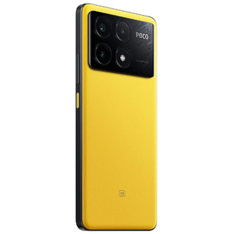 POCO X6 PRO 5G Dual SIM 512GB, 12GB RAM - Yellow