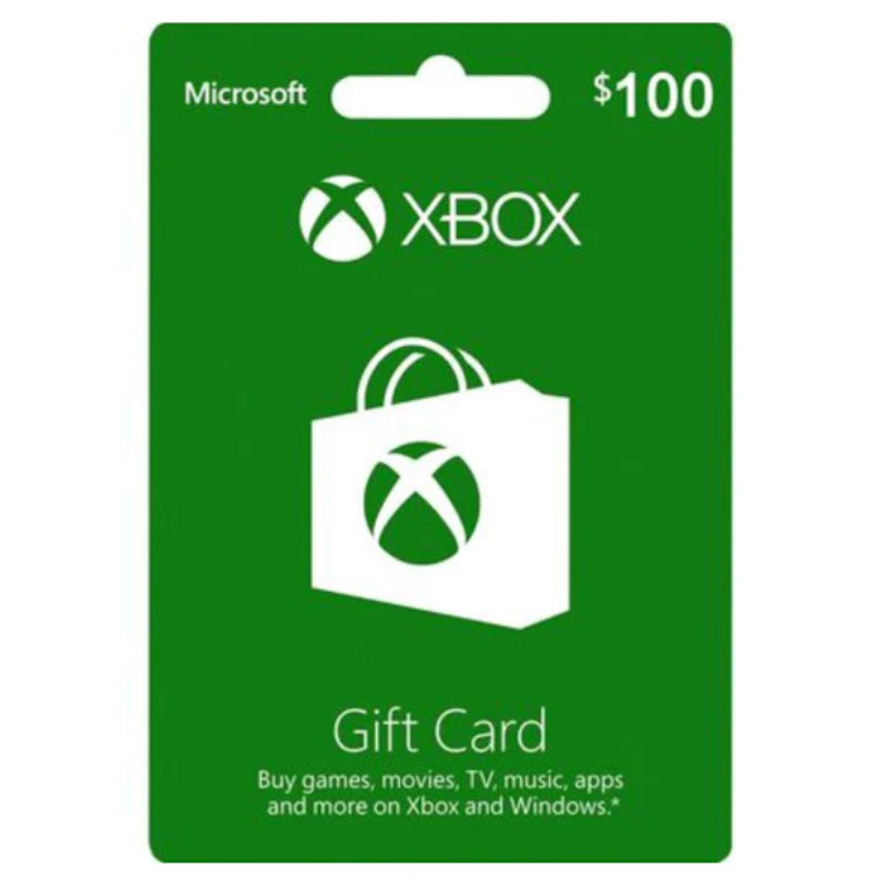 Microsoft XBOX CARD 100$ (US)