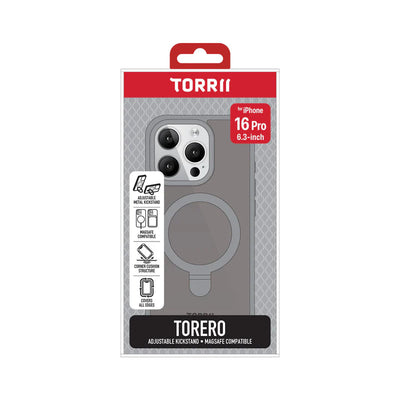 Torrii Torero MagSafe Stand Case - Apple iPhone 16 Pro (6.3”) / Gray Accessories > Mobiles & Tablets > Mobiles > Covers