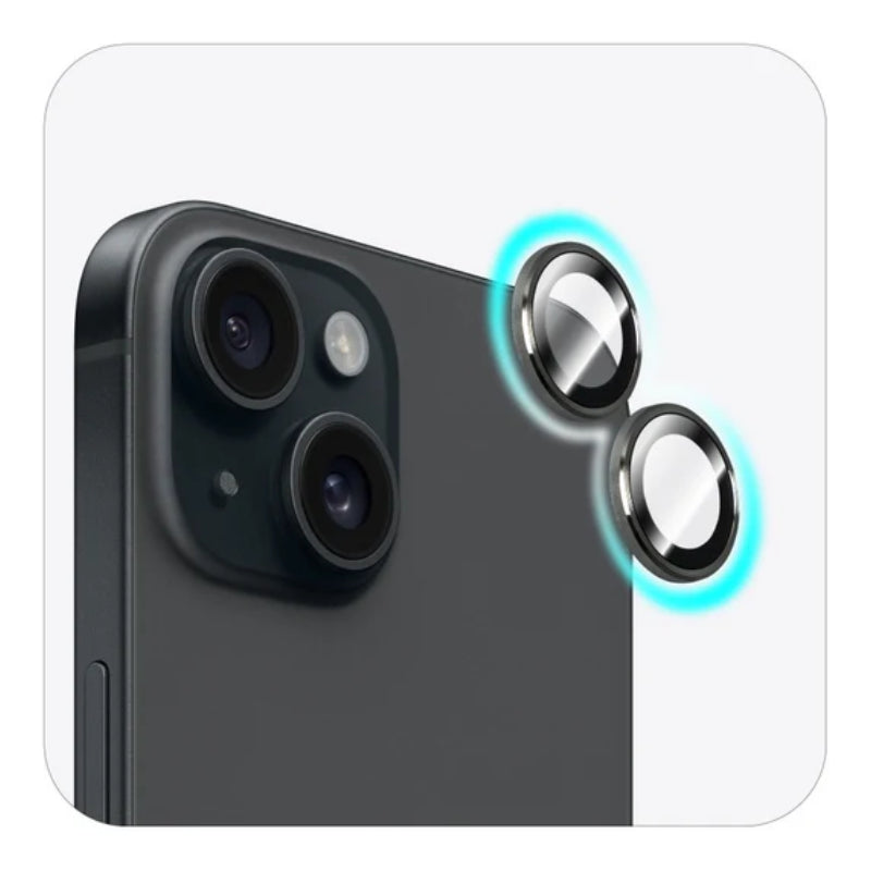 Torrii Bodyglass Camera Lens Protector - Apple iPhone 15 / Apple iPhone 15 Plus / Black